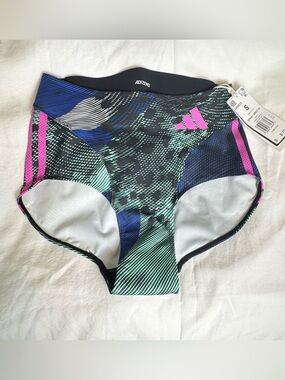 ✨New✨RARE Adidas Colorful Pro Elite Team W Sprint Brief Running Carrera Shorts S